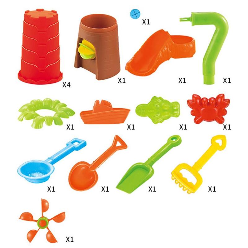 Sand and Water Play Table Education Set