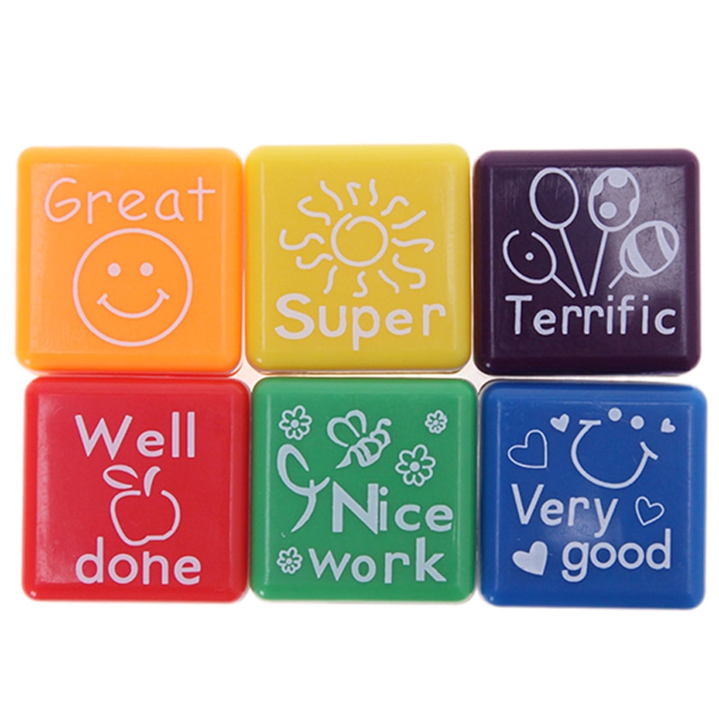 Teacher Stamps 6PC Set