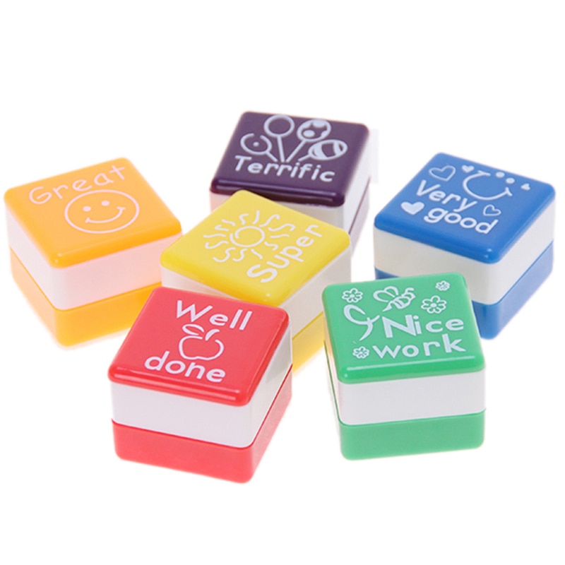 Teacher Stamps 6PC Set