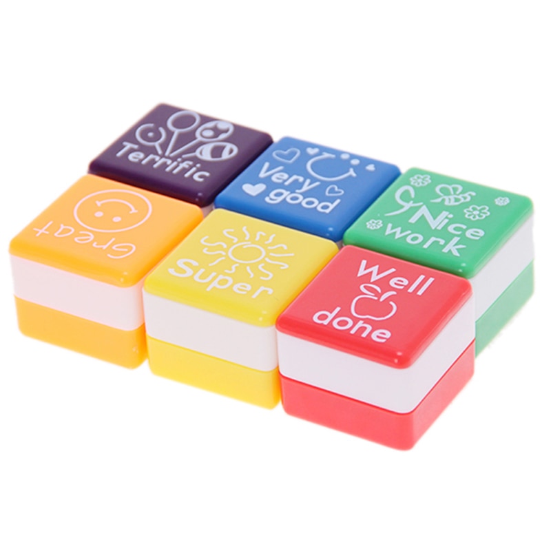 Teacher Stamps 6PC Set