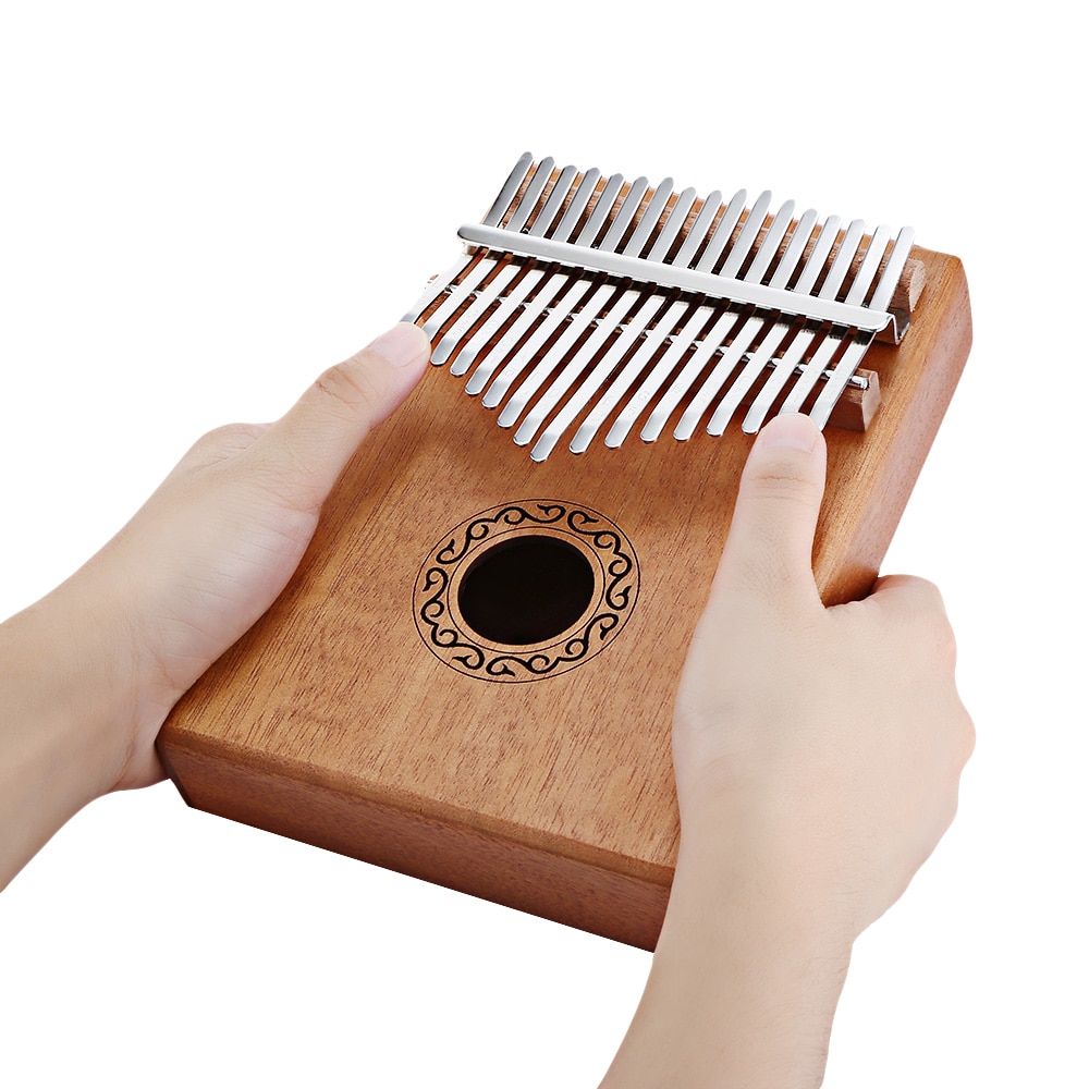 Thumb Piano 17-Key Wooden Kalimba