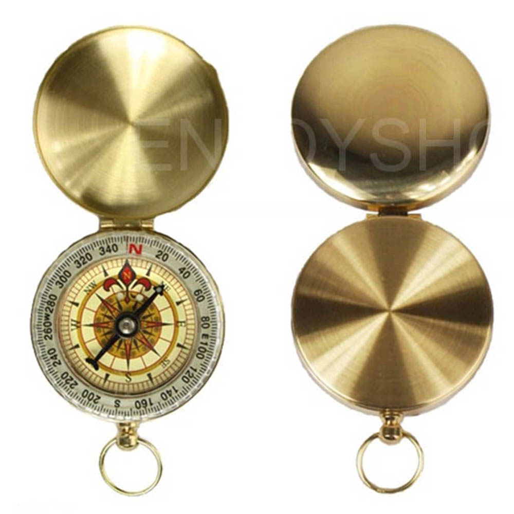 Copper Pocket Navigation Compass