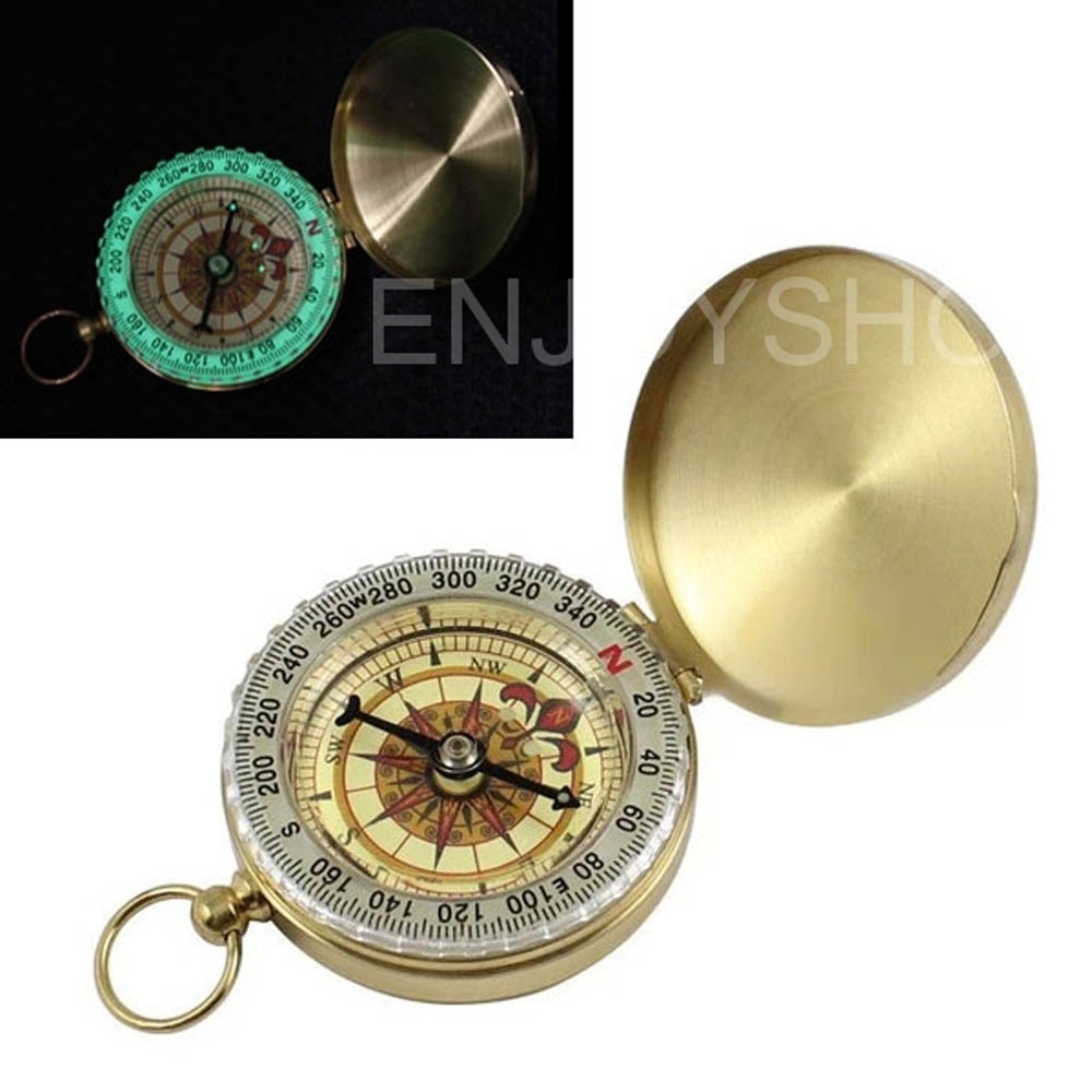 Copper Pocket Navigation Compass