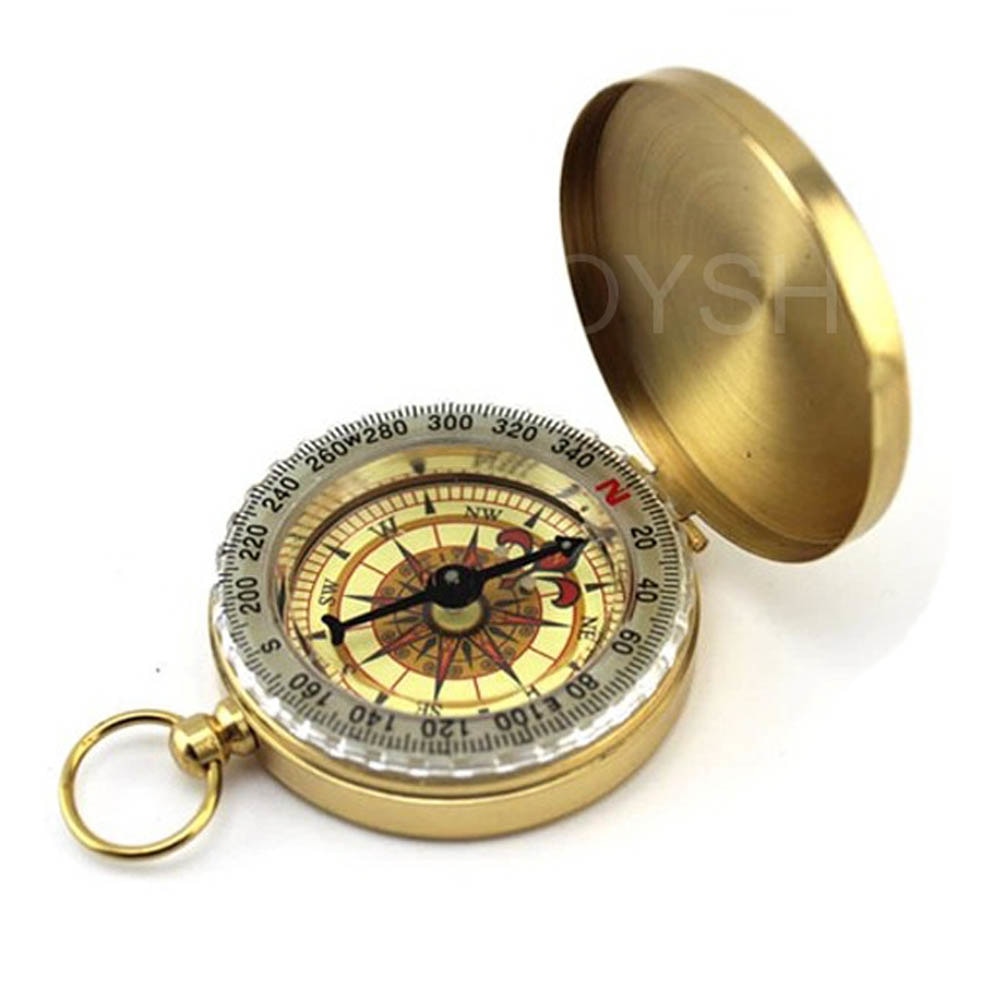 Copper Pocket Navigation Compass