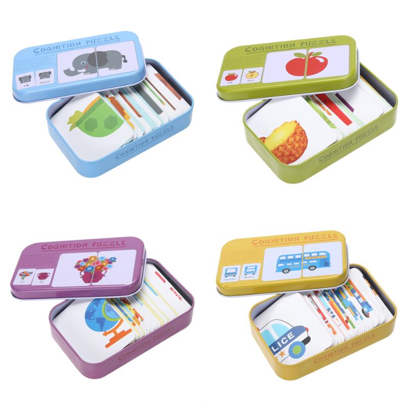 Puzzle Toys Cognitive Cards Set