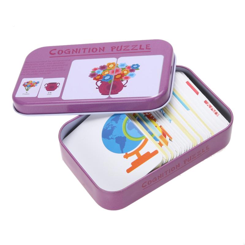 Puzzle Toys Cognitive Cards Set