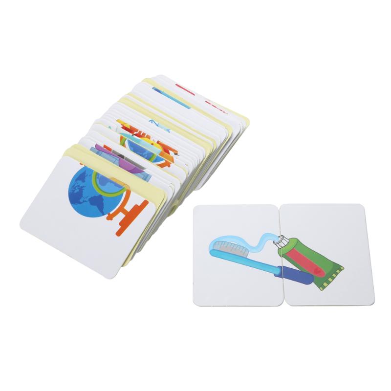 Puzzle Toys Cognitive Cards Set