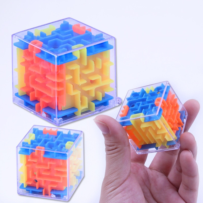 Maze 3D Cube Box Educational Toy