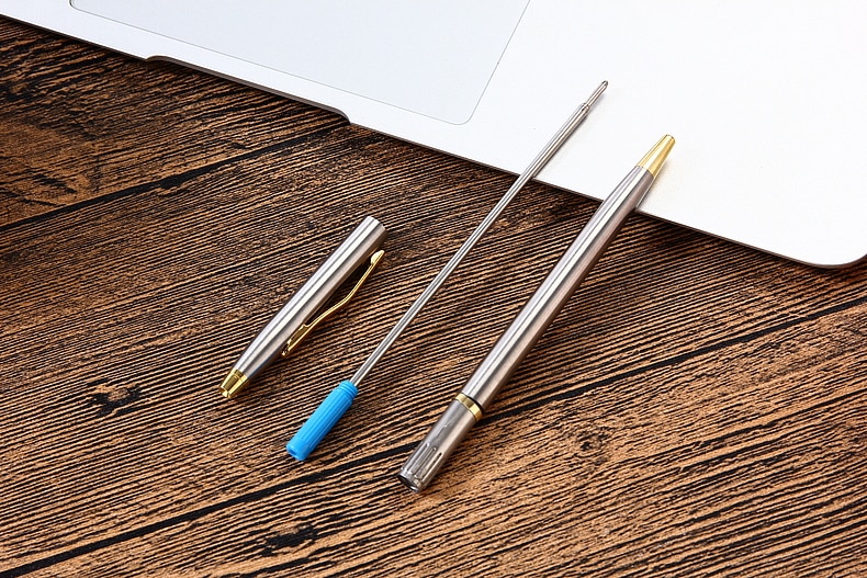 Ball Pen Stainless Steel Office Writer