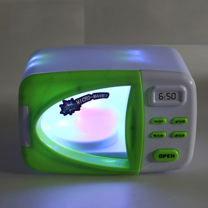 Toy Microwave Set Simulation Oven