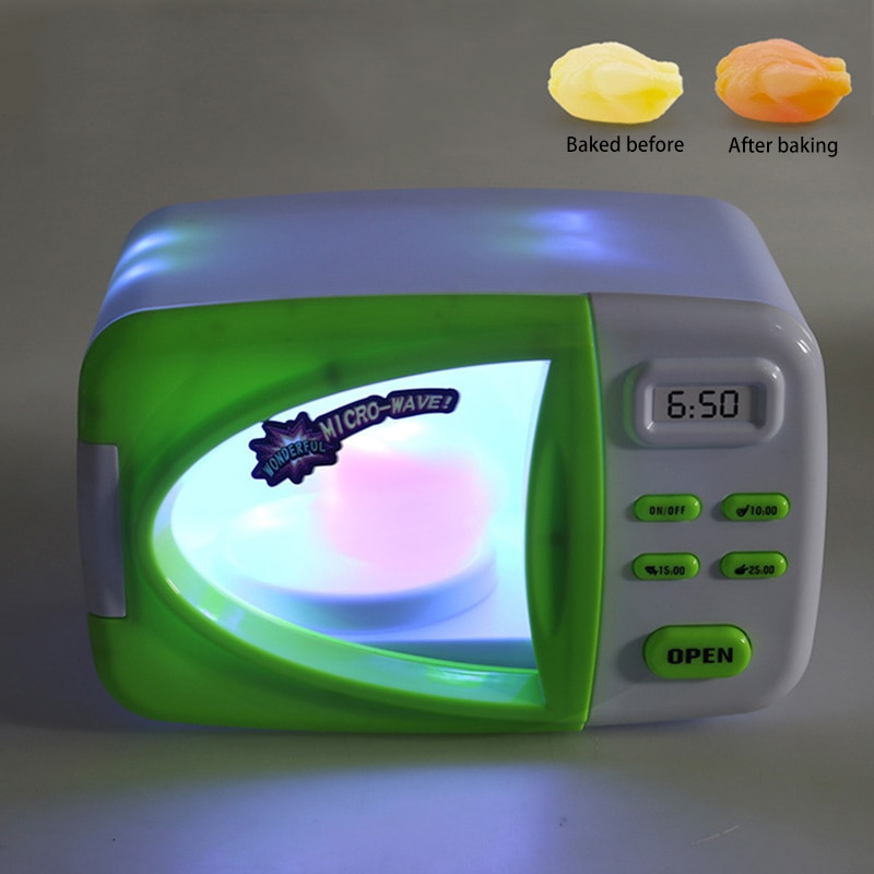 Toy Microwave Set Simulation Oven