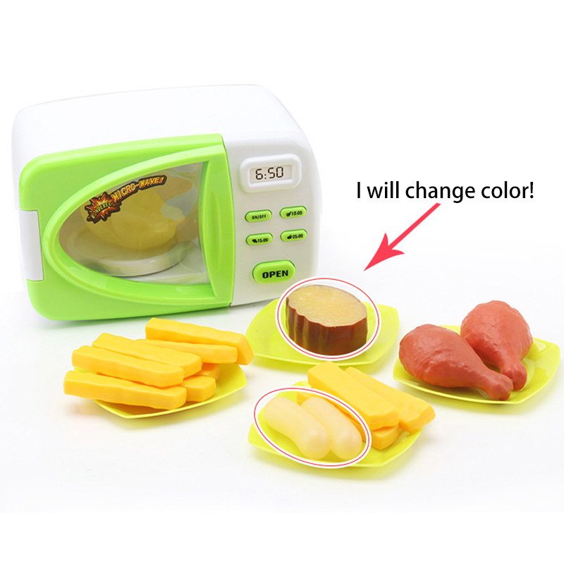 Toy Microwave Set Simulation Oven