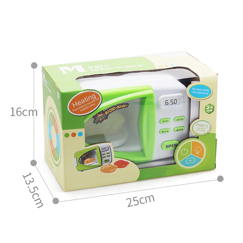 Toy Microwave Set Simulation Oven