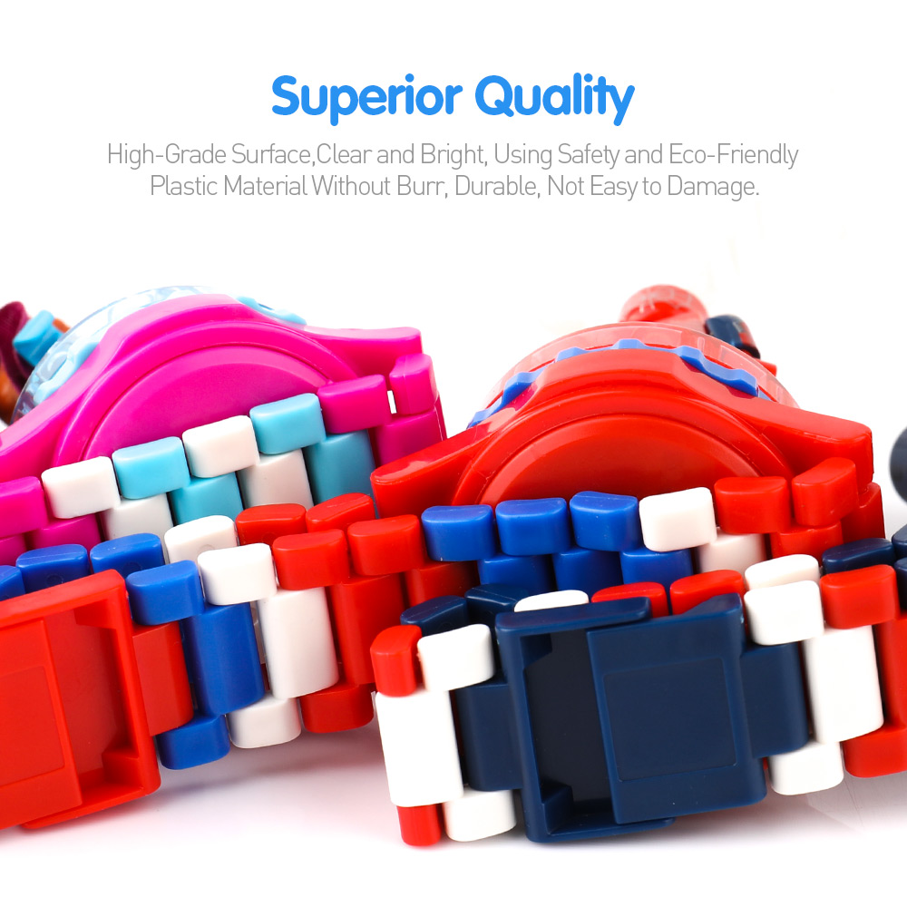 Super Hero Lego Blocks Watch