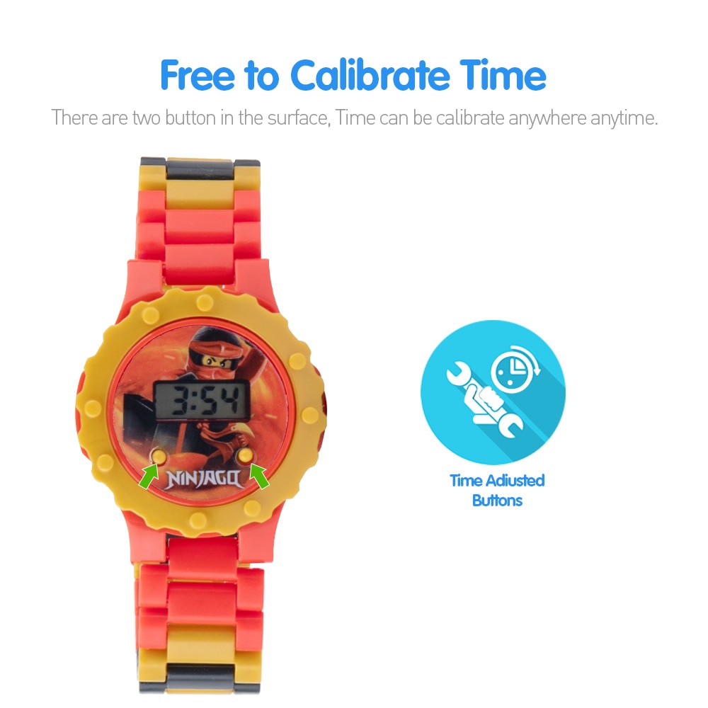 Super Hero Lego Blocks Watch