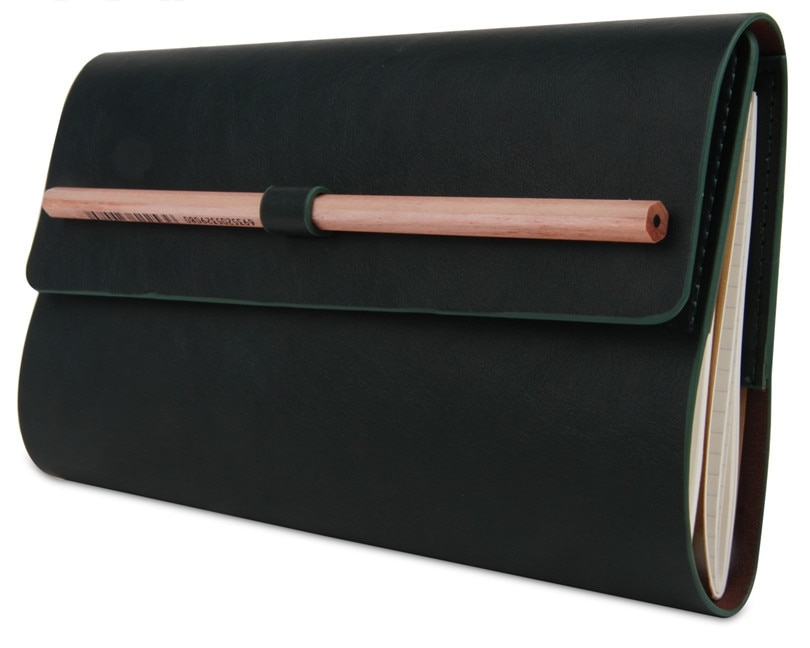 Leather Journal Notebook Office Diary