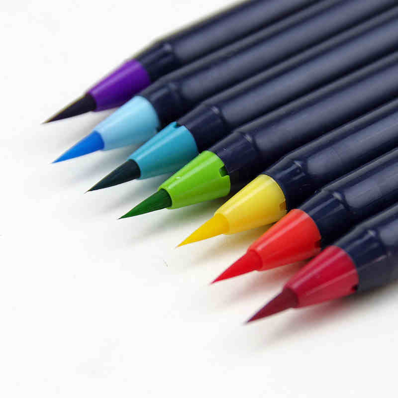 20-Color Watercolor Brush Pen Set