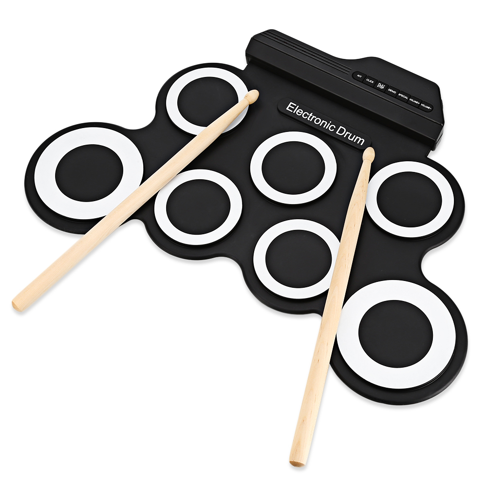 Portable Digital Silicon Drum Pads