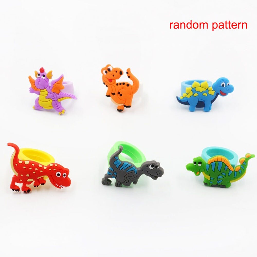 Dinosaur Rings Kids Fashion Accessories (6Pcs)