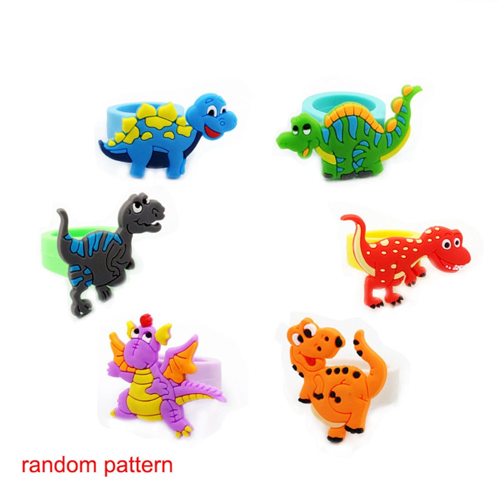 Dinosaur Rings Kids Fashion Accessories (6Pcs)