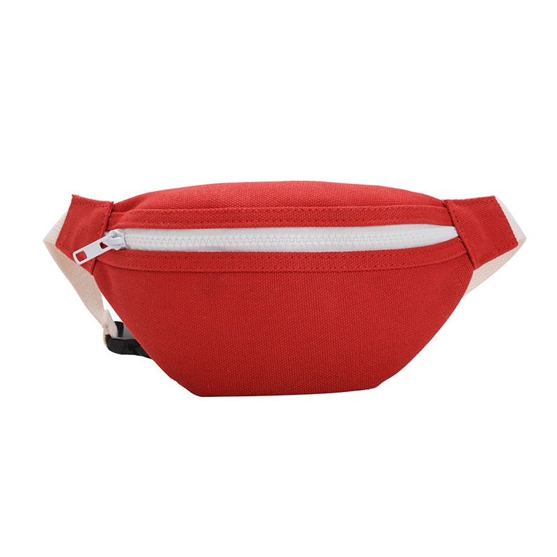 Adjustable Mini Canvas Kids Fanny Pack