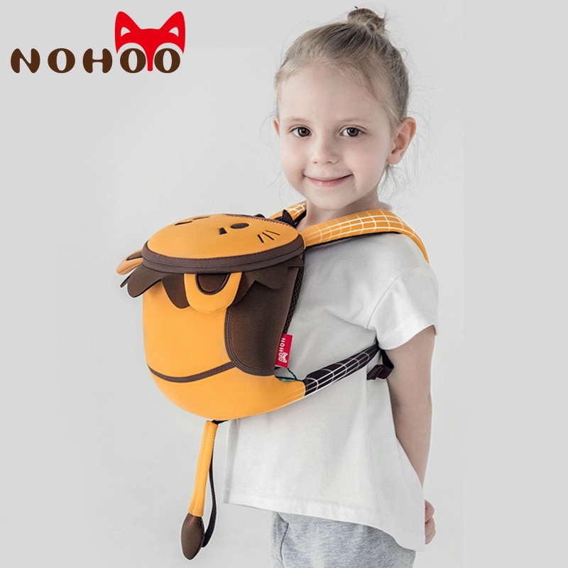 Kids 3D Lion Animal Backpack Leash