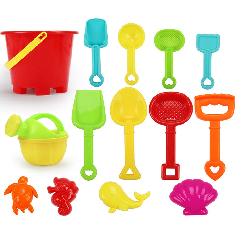 Beach Toy Set 14 Piece Sand Tools