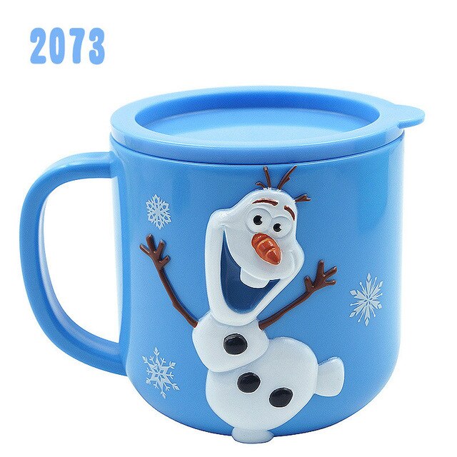 Plastic Cartoon Mug for Kids