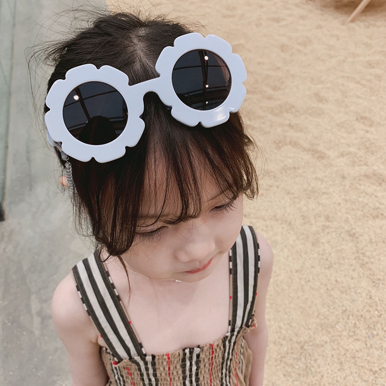 Kids Flower Sunglasses Cute Eyewear