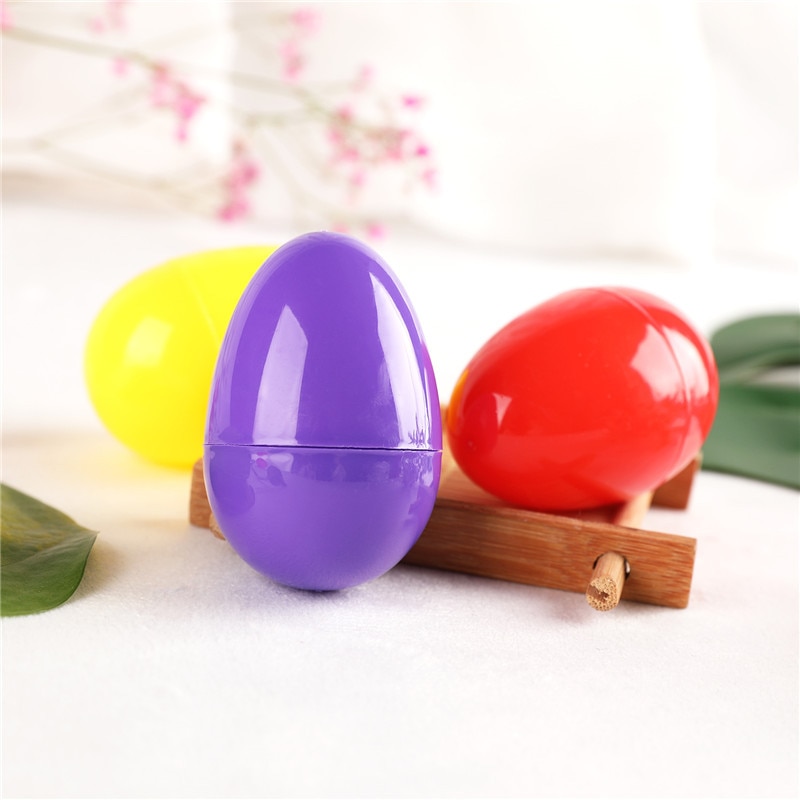 Plastic Easter Eggs Decor Toys (12 Pcs)