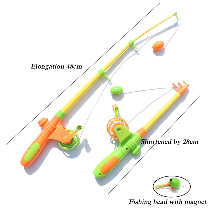 Kids Magnetic Fishing Toy Set (7pcs)