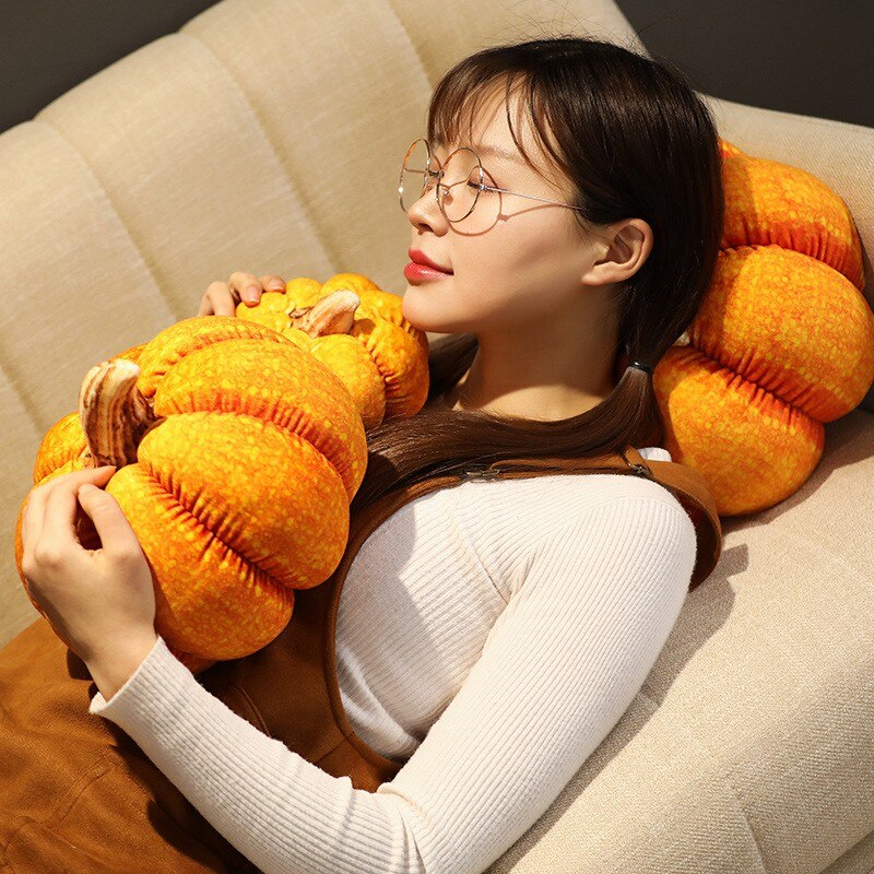 Pumpkin Cushion Halloween Decor Pillow