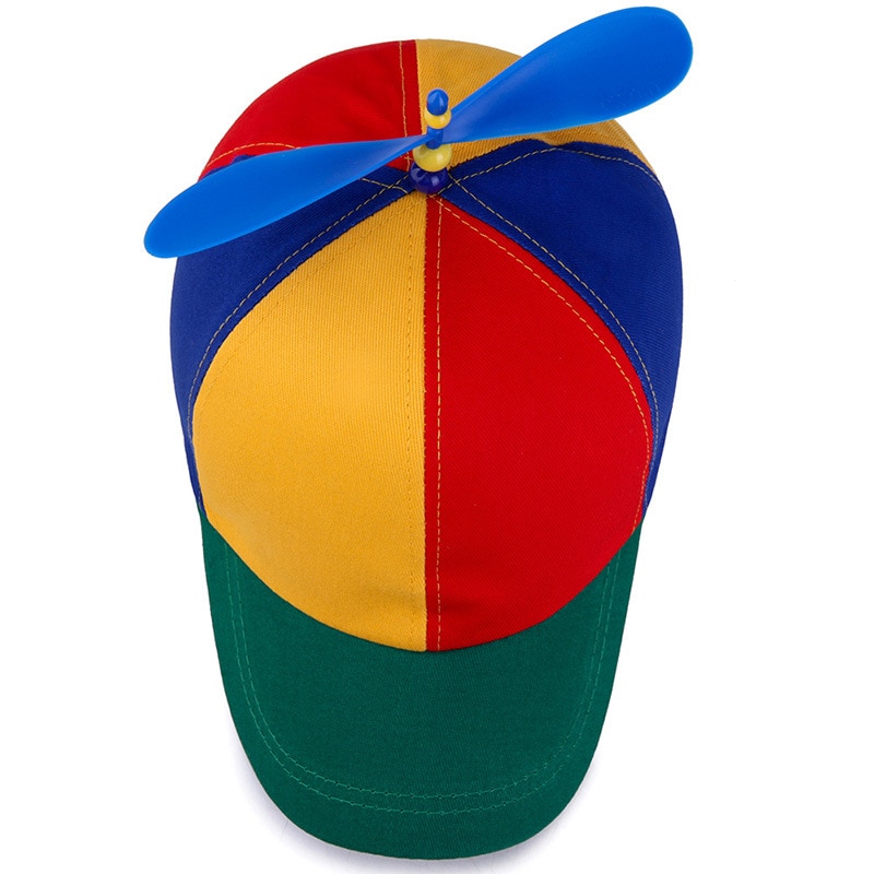 Propeller Hat Fun Colorful Snapback
