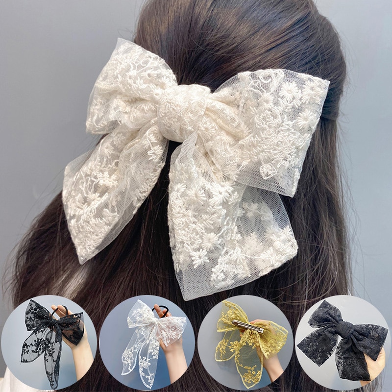 Ribbon Hair Clip Fashion Accessory