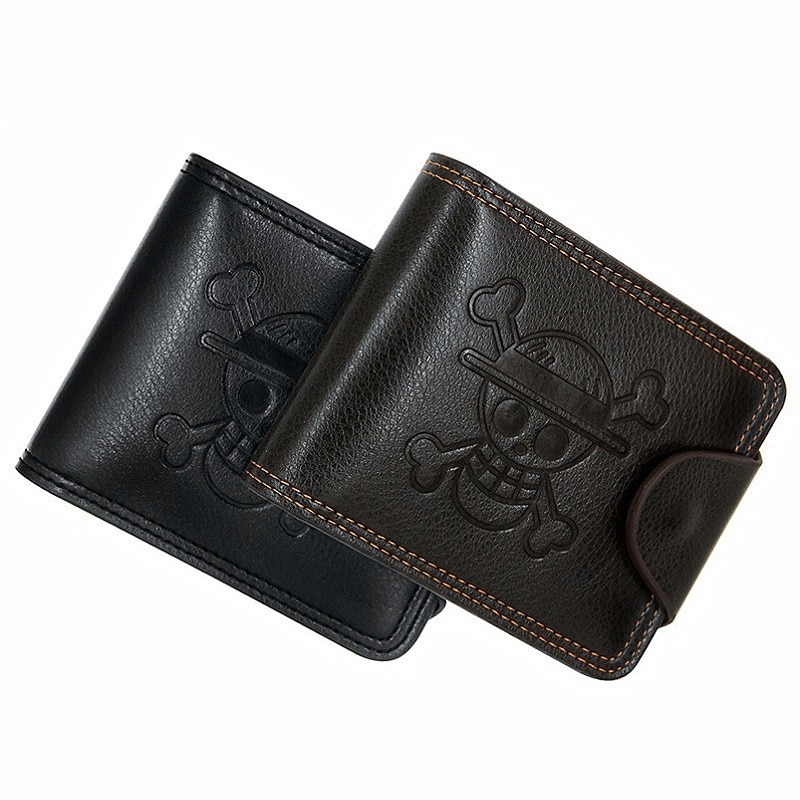 Multi-Slot Leather One Piece Wallet