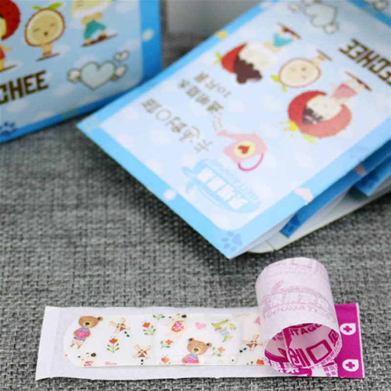 Band Aid for Kids Colorful Medical Patch (120 pcs)