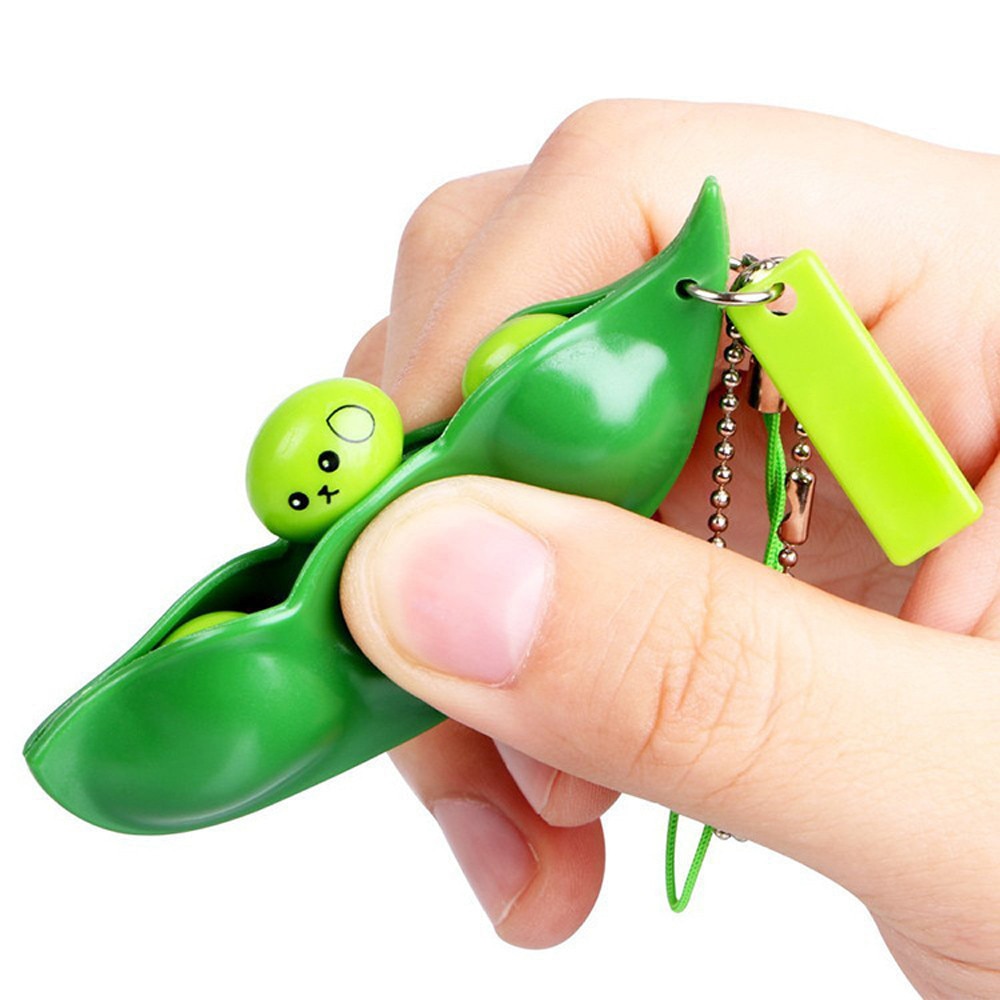 Pea Pod Toy Squeeze Beans