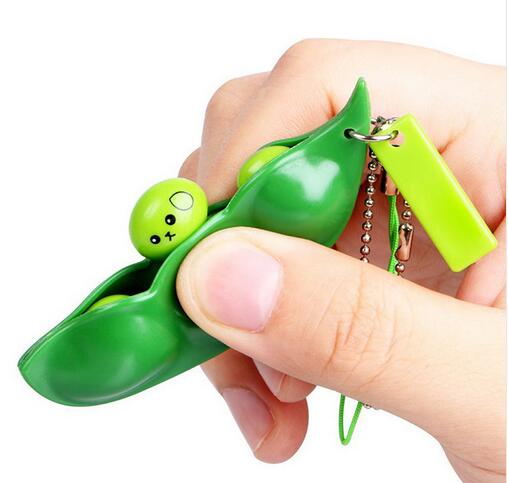 Pea Pod Toy Squeeze Beans