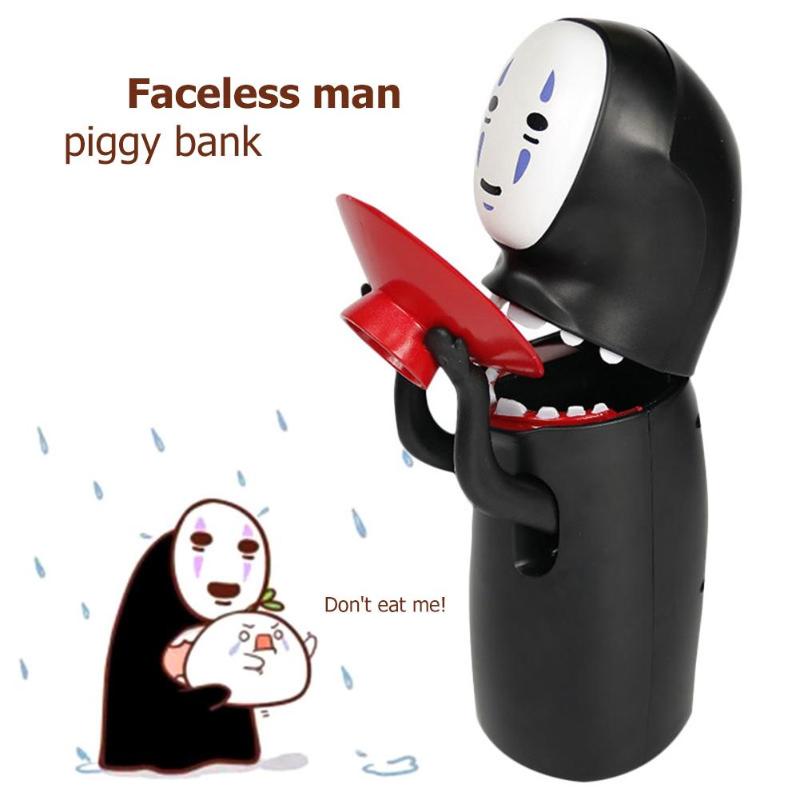 No Face Piggy Bank Automatic Toy