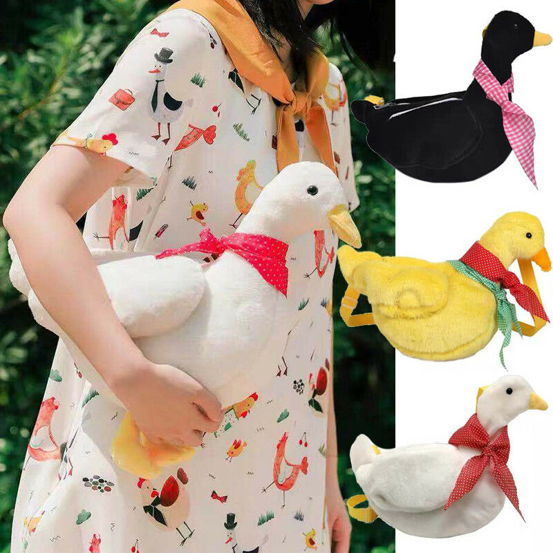 Duck Bag Cute Animal Sling Plush Purse