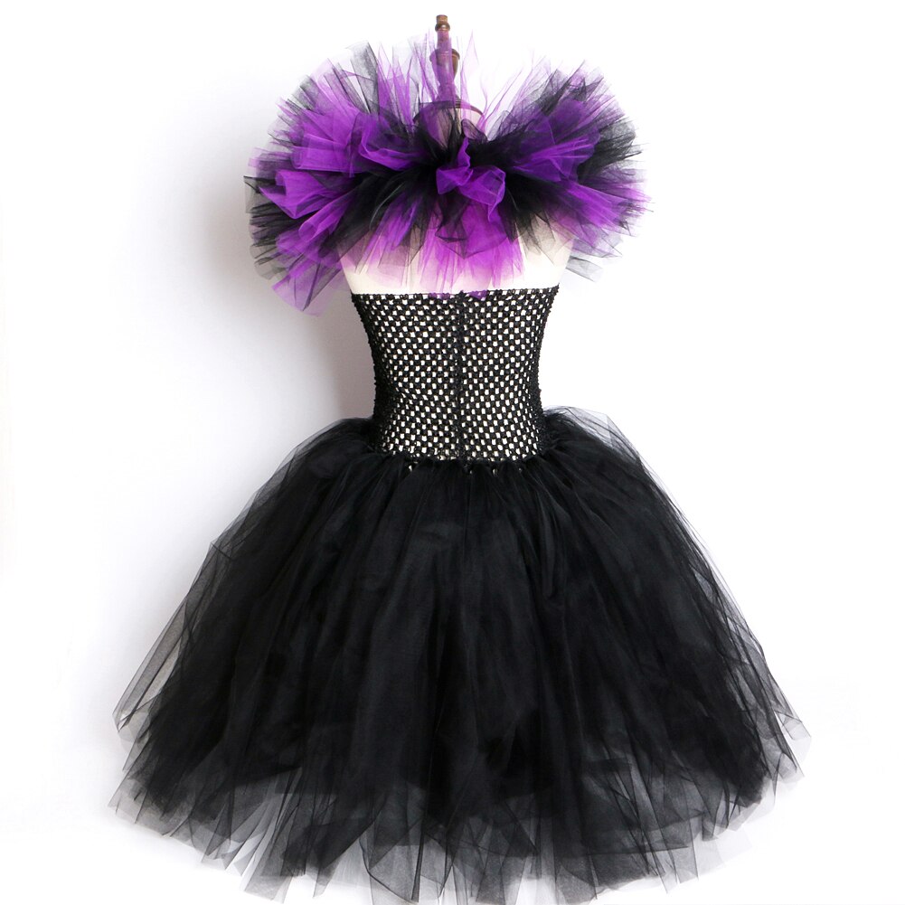 Maleficent Kids Costume Cosplay Set