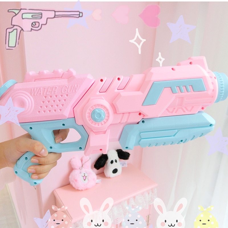 Pink Water Gun Beach Toy