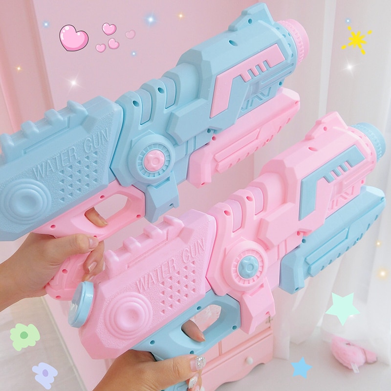 Pink Water Gun Beach Toy