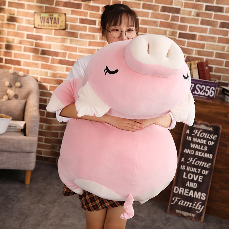Pig Plush Toy Soft Pig Stuffed Animal Pillow