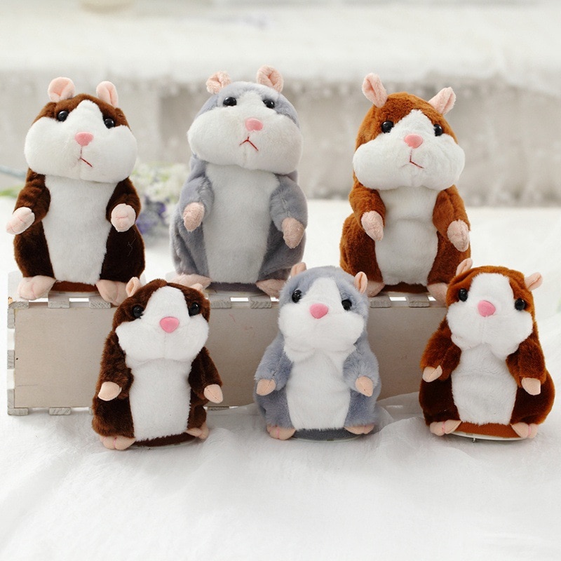 Talking Hamster Toy Cute Plush