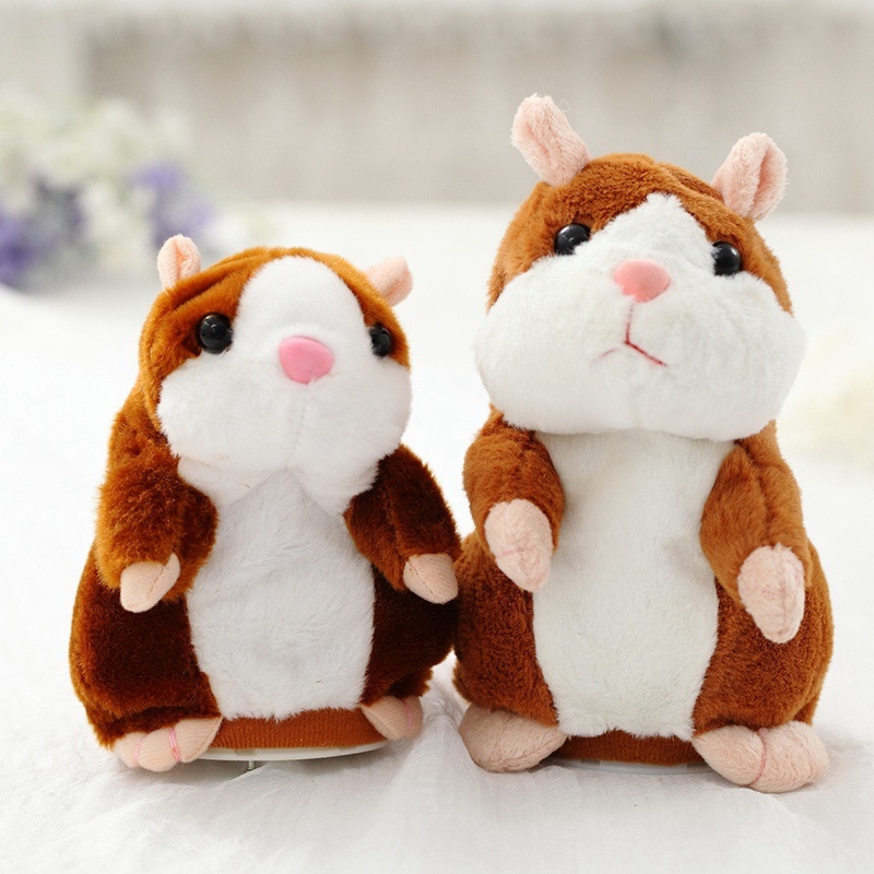 Talking Hamster Toy Cute Plush