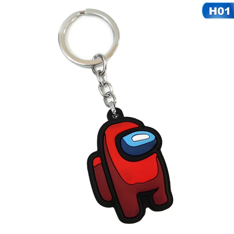 Among Us Keychain Silicone Accessory