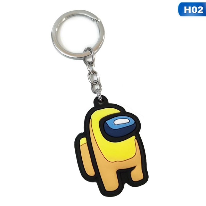 Among Us Keychain Silicone Accessory