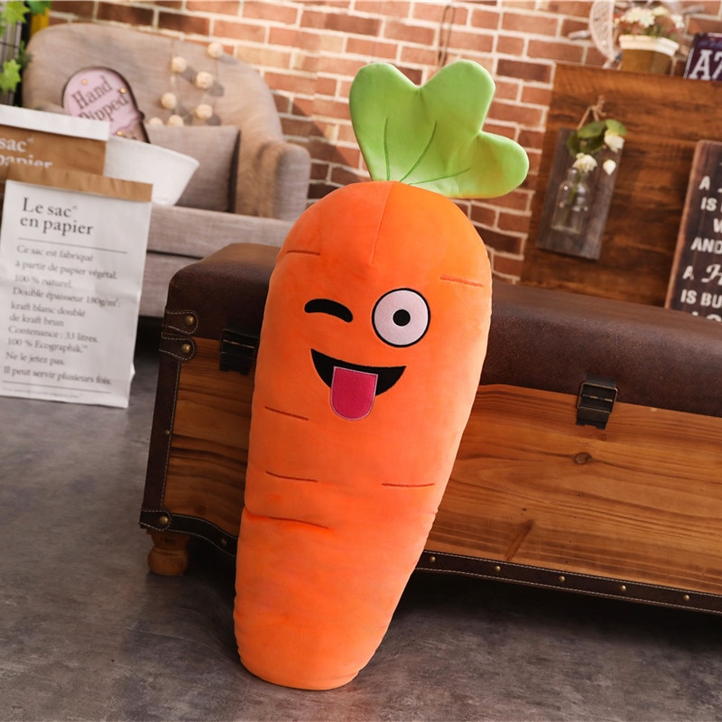 Carrot Plush Toy Soft Stuffed Toy