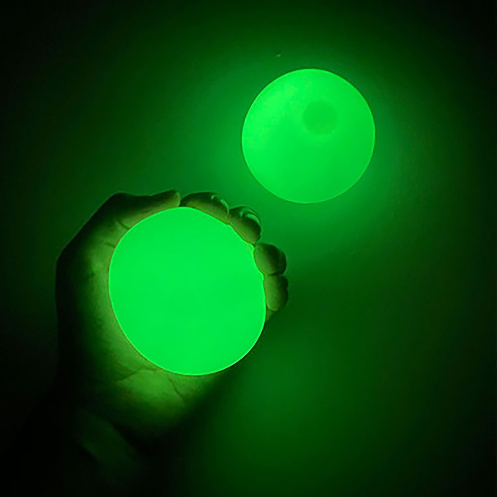 Luminous Sticky Wall Balls Catch and Throw Ball (Set of 4)